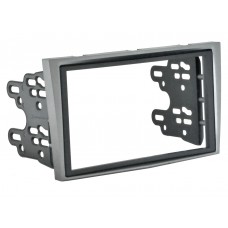 Рамка  OPEL Astra H 04-08 2din SILVER (крепеж)